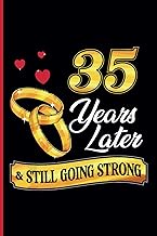35th Wedding Anniversary Notebook: Thirty-Five Years Celebration Journal for Husband and Wife - Funn
