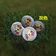 Porsche Wheel Hub Cap Color Label 718 Cayman 911 Cayenne Panamera Macan Center Cover Emblem Aftermar