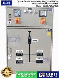 Schneider-MDB4CH160A ตู้เมนใหญ่ MDB ตู้ DB ตู้ควบคุมไฟฟ้าตู้สวิทซ์บอร์ด Main Distribution Board รุ่น