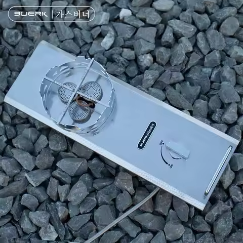 BUERK Outdoor Camping Half Set IGT Outdoor Split Camping Portable Fierce Fire Windproof Gas Cassette