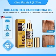 EELHOE Collagen Hair Oil 50ml Hair Growth Essential Oil Prevent Hair Loss For Hair Growth