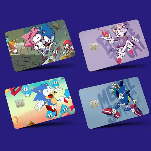 S-SupersonicS-s-SonicS-Game Credit Debit Card Film Skin Sticker Credit Card Skin Stickers For Bank C