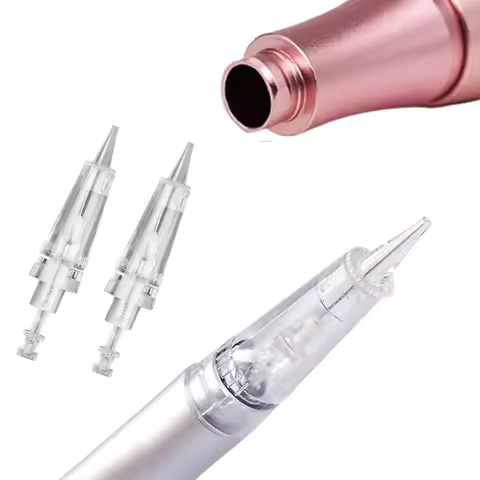 High Quality 1/2/3/5/7 RL Flat Bayonet Types Permanent Makeup Tattoo Eyebrow Needles Cartridges
