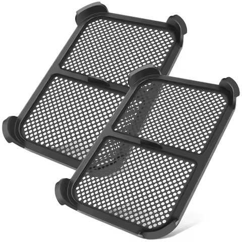 Air Fryer Splash Guard for Ninja AF300 Models Reusable Air Fryer Liners Silicone Air Fryer Splash Pa