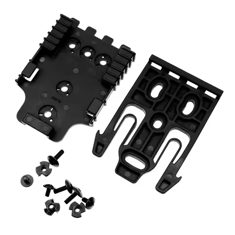 Single Piece Gun Holster Adapter-QLS19 Quick Duty Holster Locking Fork/QLS 22 Receiver Plate/Mountin