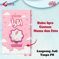 Custom Children's Iqro Book IQ-09A/ (Can Write Names and Photos) Colors and Black and White - Iqra V