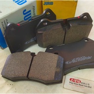 BMW E39 E38 Front Brake Pad E34 E31 Jurid 571852J (34112227863) 34111163923 E31 525i 728i 520i 530 (