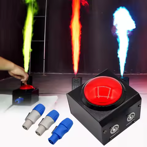 FX Red Button Controller Power Console Co2 Jet Column Electric Bar Blizzard Confetti Machine Control