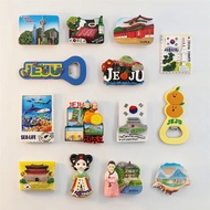 Korea，Busan，Gyeongbokgung，Jeju Island，Hallasan，Bottle Opener，3D Stereoscopic，Refrigerator Magnets St