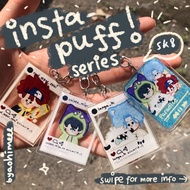GANTUNGAN Instapuff Sk8 Keychain | Langa Reki Miya Merch the Infinity Keychain by aohimee