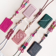 Paracord Name Tag Lanyard / aesthetic rope lanyard / id card lanyard