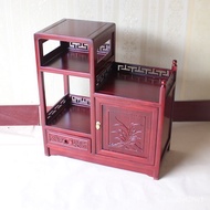 💥NEW Arrival💥Old Elm Chinese Living Room Tea Cabinet Liquor Cabinet Free Shipping Storage Cabinet Locker Low and High Ca