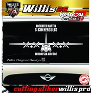 Hercules Martin c-130 Airplane Sticker Car Rear Window Airplane New