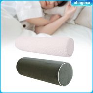 [Ahagexa] Neck Pillow for Sleeping Cervical Pillow with Removable Cover Neck Support Tube Pillow Memory Foam Bolster Pillow for Travel
