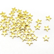 Mini Gold Star Parts Resin Craft Art Accessories Materials