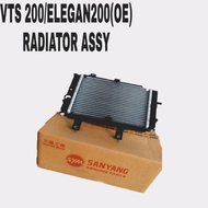 SYM VTS200 VTS 200 / MODENAS ELEGAN - RADIATOR ASSY OE (READY STOCK SABAH SARAWAK)