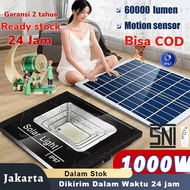 1000W lampu tenaga surya otomatis outdoor 0 tagihan listrik solar light IP67 Waterproof lampu solar