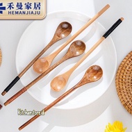 KAYU Wooden spoon 20cm long Korean wooden spoon Japanese wooden spoon honey wooden spoon multipurpos