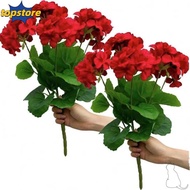 TOPSTORED Begonia Flower Artificial Plants, DIY Silk Simulated Begonia Flower,  35CM Artificial Flow