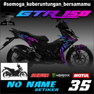 Honda GTR 150 Striping (35) Supra GTR 150 Variation Striping Sticker