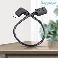 RR USB Type C to Mini USB Cable 90 Degree USB C Male to Mini USB Female Adapter