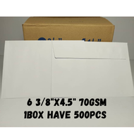 【1BOX=250PCS/500PCS ! ! !】LION FILE WHITE ENVELOPE 4X9 / 6 3/8x4.5 / 4.5x9.5 / 7x10 / 9x12 3/4 / 10X