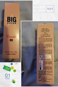 Etude House (愛麗小屋) - 30g Big Cover Concealer BB Foundation SPF50  (強效遮瑕防曬液)