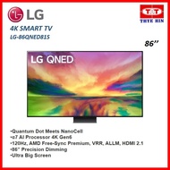 LG QNED81 86 inch 4K Smart QNED Mini LED TV 86QNED81SRA