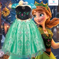 Frozen Anna Halloween Princess Cosplay Costume Dress Anna Dress
