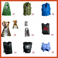 WWE Figure Movable Wrestler Doll Clothes Accessories