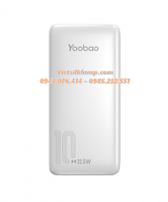 SẠC DỰ PHÒNG NHANH YOOBAO 1DQ 10000MAH