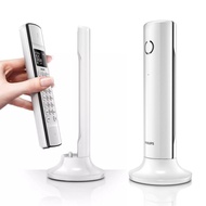 PHILIPS LINEA Design Cordless Phone M450 White Advanced Acoustic Speakerphone Handsfree Handset Slim Sleek Design / from Seoul, Korea