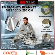 Emergency Blanket - Emergency Foil Blanket Cold Retainer
