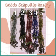 ❤ ∇ Beads Scapullar Rosary Already blessed infront of Quiapo Church