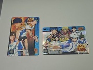 網球王子收藏卡橫直版 6蚊1張10蚊2張 清貨價
