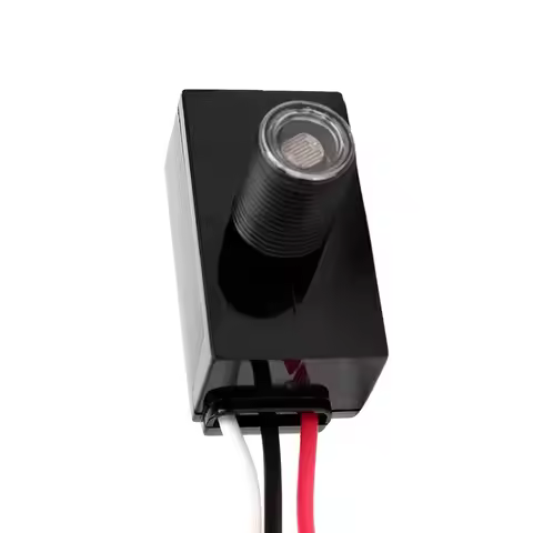 Outdoor Waterproof Automatic On Off Street Light Switch 110-240V AC LED Photocell Sensor Day Night O