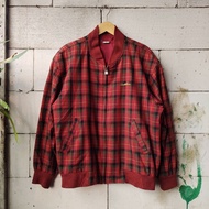Arnold Palmer Wool Bomber Casual Jacket Tartan
