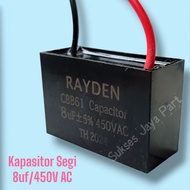 Capacitor 8uf 450V Square capacitor 8mirko Box