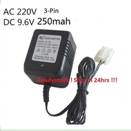 9.6v 3Pin Charger Battery with wire plug 3pin