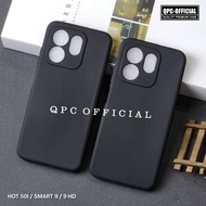 Infinix Hot 50I Infinix Smart 9 Infinix Smart 9 HD Macaron Black Soft Case Black Slim Matte Infinix 