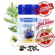 🔥Ready Stock🔥MagBlue Kapsul Habatussauda Original Habbatus Sauda Black Seeds Capsule Ori