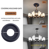 SPIN Split Design Ceiling Cover Plate 10 Inch Outer Diameter 4 Inch Inner Diameter for Light Fixture