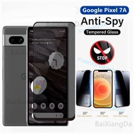Anti-spy Privacy Tempered Glass Screen Protective Front Film For Google Pixel 7 pro 7pro 7 A 7A Pixe