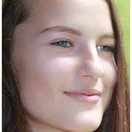 925 pure silver nose ring earring 925 silver earring (1pc)