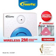 PowerPac Visitor Chime, Motion Sensor, Entry Visitor (VC338T)