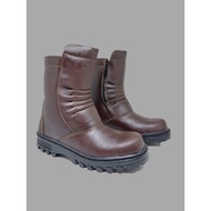 Lodong KINGS brown Iron Toe safety boots Suitable for field service projects