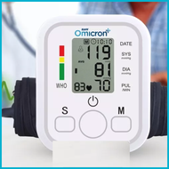 PENGIRIMAN JAKARTA TaffOmicron Pengukur Tekanan Darah Electronic Sphygmomanometer  B869 / tensi darah digital otomatis / alat untuk ngecek pengecekan pengecek tensi darah tinggi / tensimeter digital akurat omicron / alat pengukur tekanan darah digital