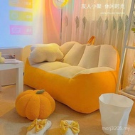 Rental House Small Apartment Double Sofa Style ins Lazy Sofa Influencer Style Tatami Bedroom Balcony