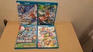 Wii U super mario 遊戲x4盒
