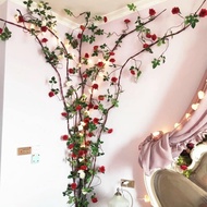 Rose String for bedroom decoration, CNY decoration in 3 colors White-Pink-Red